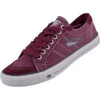 Dockers by Gerli Herren Canvas Sneaker Bordeaux