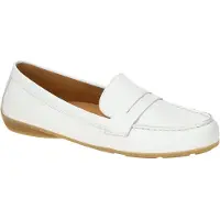 Gabor Dames Flâneurs Slipper F-Weite 44.200 blanc