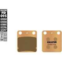 Galfer Street Fd095g1396 Sintered Brake Pads Doré