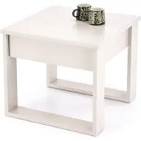 Feldmann-Wohnen Table basse Nea, table de salon avec tiroir. Couleur et dimensions disponibles sur demande. Finition cachemire