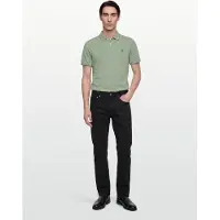 Hackett pour homme. HM5600136 Polo vert Heritage Fit Classic (M), Casuel, Coton, Manche courte