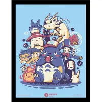 Ilustrata Illustrata -Creatures Spirits And Friends -Impression Encadrée 30x40c