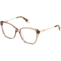 Furla Vfu830 Square Woman Glasses Marron 140/54 mm Femme