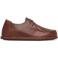 Birkenstock Chaussure à lacets 'Mocassino Utti' brun foncé
