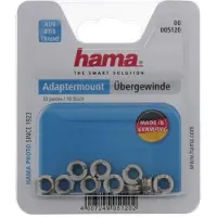 Hama Ecrous transformateurs - - pour filetage a3/8 en a1/4 - lot de 10