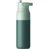 LARQ Bouteille PureVis 2 23 oz - Purificateur d'eau UV avec application autonettoyante, suivi de l'hydratation, filtre, paille, poign e amovible,