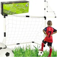Ikonka But de football d'entraînement pour enfants, lot de 2 95 x 48 x 70 cm