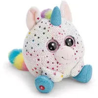 Nici Peluche GLUBSCHIS Baby Licorne Uberto blanche 13 cm