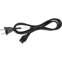 VHBW Câble connecteur euro type F compatible avec Roland HP-4000SL, HP-450, HP-4500S, HP-5000S, HP-5000SL, HP-5500S, HP-4000S - Prise C9, 2m