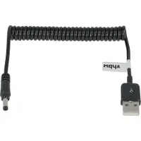 VHBW Câble USB de chargement compatible avec Panasonic HC-W580M, HC-W585GK, HC-W585MGK, HC-W850, HC-W850M, HC-W858 caméra, camcorder, noir
