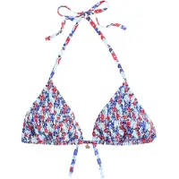 Next Hauts de bikini bleu clair / rouge