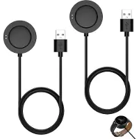 KALANKA -2 Pièces Câble de Charge pour Xiaomi Watch 2 Pro/S3/H1/S2, 100 cm Chargeur de Rechange Rapide, Câbles de Chargement USB Accessoires de Chargeur Magnétique, Câble de Recharge Compact et Léger,