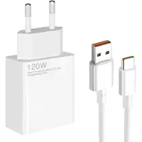 KALANKA -Chargeur rapide 120 W avec câble USB C 2M 6A, adaptateur de charge pour Xiaomi 14 13 12 11 10, redmi Note 14 13 12, Poco F7 Ultra, redmi Turbo 4 Pro