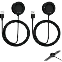 KALANKA -2 Pièces Câble de Charge Compatible avec Xiaomi Watch 2/2 Pro/S2/S3/S4/H1, 100cm Chargeur de Rechange, Câble USB avec Connecteur Magnétique, Charge Rapide et Sûre, Design Compact et Pratique,