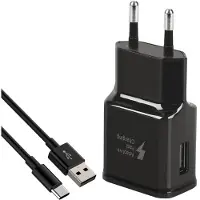 KALANKA -Chargeur USB avec 2m Câble de Charge Micro-USB Chargeur Rapide Compatible avec Samsung Galaxy S7 S6 Edge/S5/S4/S3/Note 4/5/A03/J7/J3/Tab A 8.0/Tab A 10.1 (2016), Chargeur Téléphone Adaptateur