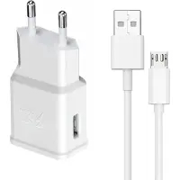 KALANKA -Chargeur avec Micro USB Câble 1.5m, Charge Rapide pour Samsung Galaxy S3 Edge S4 S5 S7 S6, A3, A5, A6, A10, J8 J7 J6 J5 J3, Tab S Tab S2, Note5 Note4 Note2 Android Universel Secteur