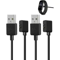 KALANKA -2 PCS Câble de Chargeur per Xiaomi Smart Band 10/9/9 Pro/8 Watch 5/4 100cm Câble de Charge USB Magnétique Chargeur Montre Connectée per Redmi Watch 3 Lite Fitness