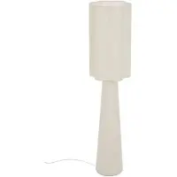 Atmosphera Lampe sur pied BLANCA, Ø 28 x 124 cm, beige