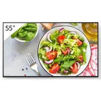Sony FW-55BZ35L Écran d'affichage numérique Écran plat d'affichage numérique 139,7 cm (55") LCD Wi-Fi 550 cd/m² 4K Ultra HD Noir Android 24/7