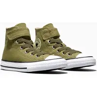 Converse Baskets montantes enfant Chuck Taylor All Star 1V garcons - Vert - 28