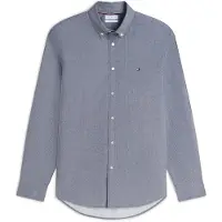 Tommy Hilfiger Mw0mw43317 Long Sleeve Shirt Gris M Homme