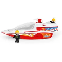 Lena Boazz Boat Boat Boaties plastique avec figurines 2pcs dans la boîte 42x16x16cm 24m+