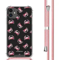 IMoshion Coque Design avec cordon pour Apple iPhone 11 - Crab Watercolor