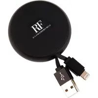 Richmond & Finch Câble Lightning avec boîtier enrouleur (0.90 m)