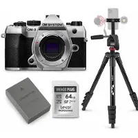 OM SYSTEM OM-5 Mark II Argent Holiday Kit