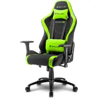 Sharkoon 4044951020195 Skiller SGS2 Gamingstuhl, schwarz/grün