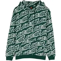 Santa Cruz Creep Repeat Hoodie Vert L Homme