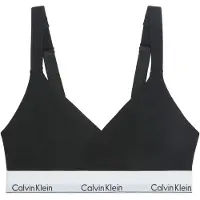 Calvin Klein Lv00qf8500 Bralette Bra Noir 3X Femme