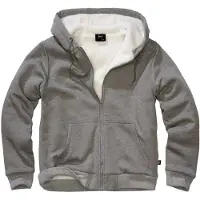Brandit Teddylining Full Zip Sweatshirt Gris 2XL Homme
