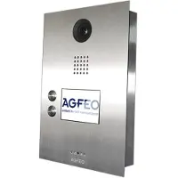 AGFEO 6101561 IP-Video TFE2 Edelstahl-Gehäuse