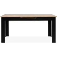 CALICOSY - Table à manger extensible de 160 à 200 cm, ouverture automatique - BIRMINGHAM