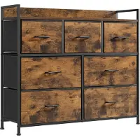 Songmics Commode Loft à structure métallique