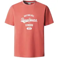 Pepe Jeans T-Shirt rouge / blanc