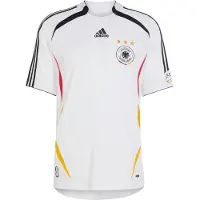 Adidas Germany Home 2006 Short Sleeve T-shirt Blanc S Homme