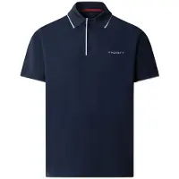 Hackett Hm5600195 Short Sleeve Polo Bleu L Homme