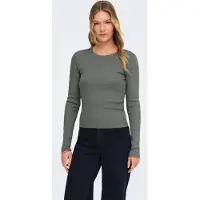 ONLY T-shirt 'ONLVAL' gris foncé