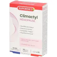 SuperDiet Climactyl Ménopause - 10% avec le code: 926CE 30 pc(s) Capsule(S)