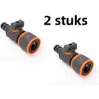 OEM Tête d'arrosage double pour pelouse, agriculture et irrigation - 16 mm (95 x 20 mm) - avec pressostat