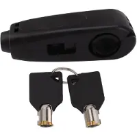 Gistuch Antivol de guidon pour moto, étanche, poignée amovible, poignée d'accélérateur, sécurité pour vélo et moto