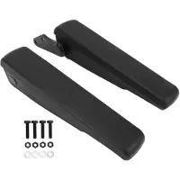 Gistuch Accoudoir de siège de voiture de 325 mm, pliable, réglable de 0 à 120°, avec poignée d'appui et fixation robuste pour camping-car, fourgon, camion, bateau