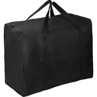 OEM Sacs de voyage à fermeture velcro, lot de 10 : 6 grands sacs transparents « jumbo » et 4 grands sacs, dimensions 100 x 80 cm et 80 x 60 cm, pour le voyage et le rangement des bagages.