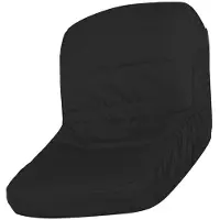 Gistuch Housse de siège pour tondeuse autoportée, tissu Oxford 600D, protection résistante aux intempéries pour tracteurs, avec 4 poches, adaptée aux dossiers de 31,8 à 35,6 cm, sans