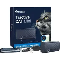 Tractive Tracker GPS Chat Mini Bleu