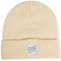 Santa Cruz Contour Bubble Dot Beanie Beige