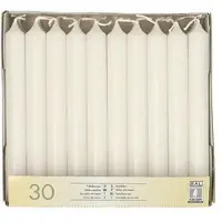 Papstar Bougies de table (30 pcs)