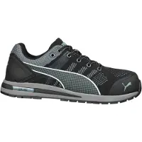 Puma Chaussure de sécurité Elevate Knit BLACK LOW Taille 45 W.11 noir/gris S1PS ESD HRO SR